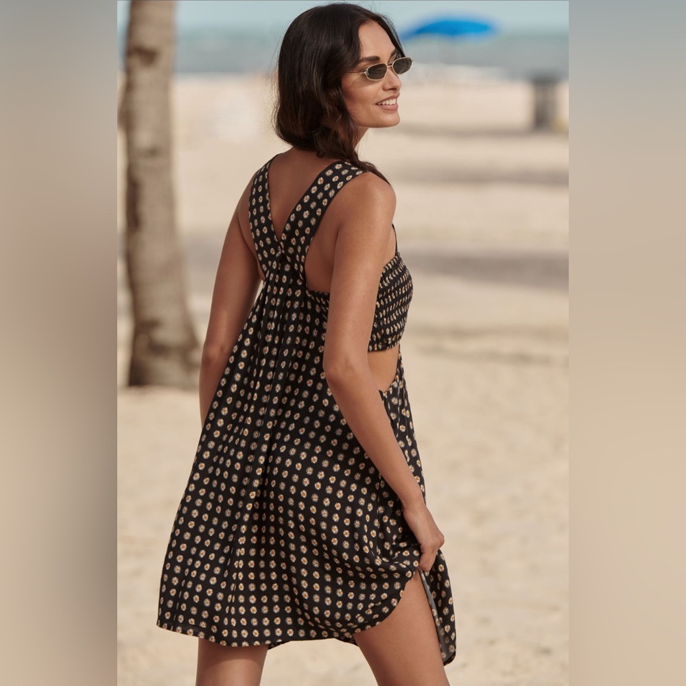 Anthropologie•The Piper Bandeau Mini Dress: Anisa Makhoul Edition•Daisy Print - Picture 15 of 16